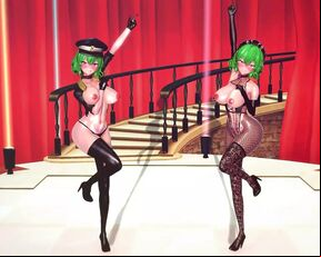 Mmd R-18 Anime Girls Sexy Dancing clip 129